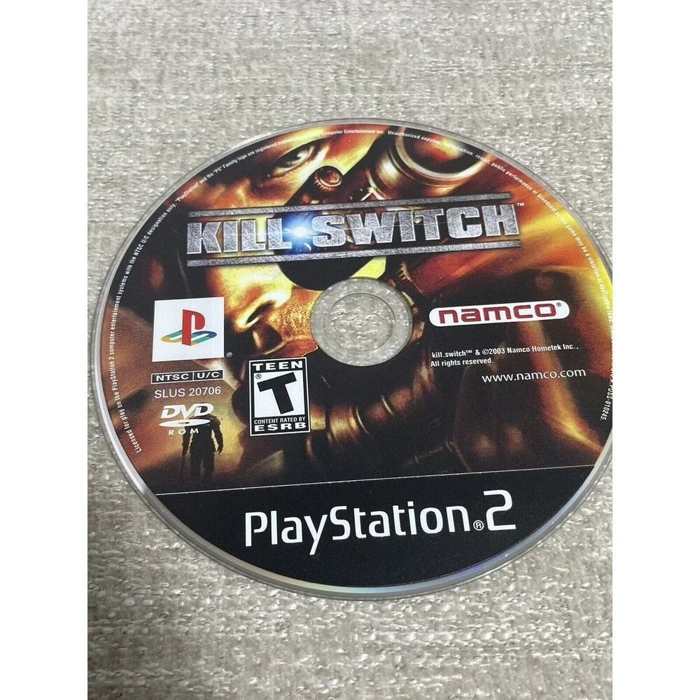 Kill Switch Sony (Playstation 2 PS2) Game Disc Only
